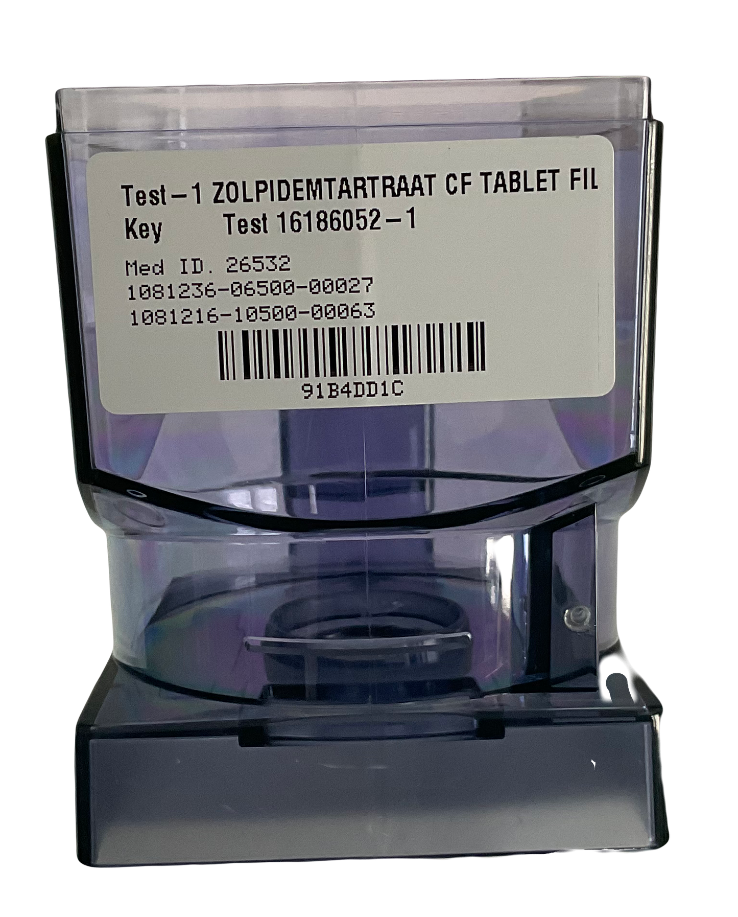 BD Rowa™ Dose behuizing voor een kleine cassettes, transparant, rookgrijs