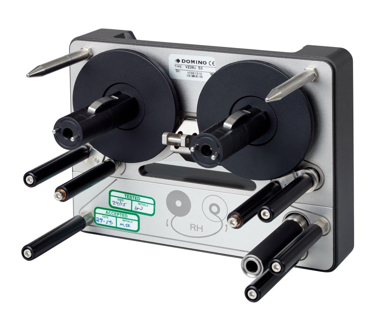 Cassette de ruban encreur pour unité d'emballage