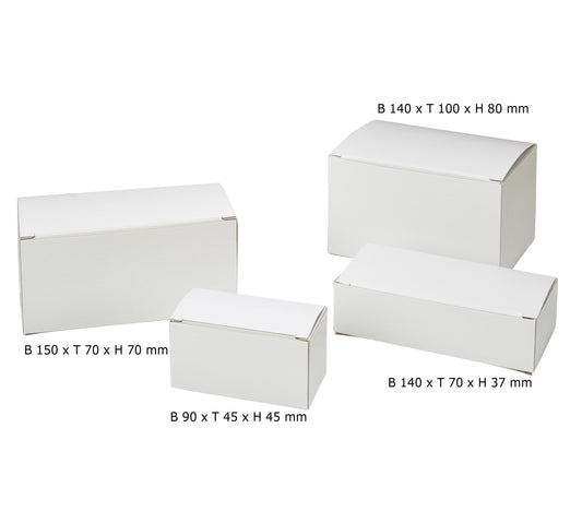 Set dimostrativo scatole in cartone BD Rowa