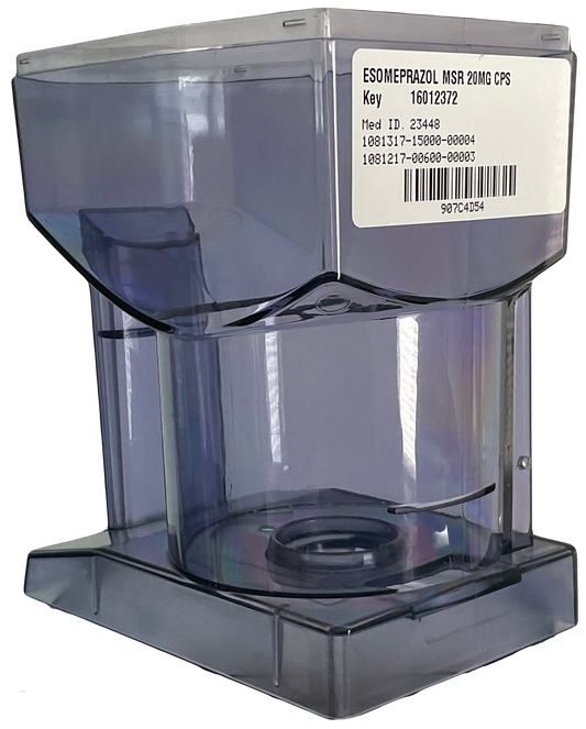 BD Rowa™ Dose housing for large canister, transparent, smoke-grey