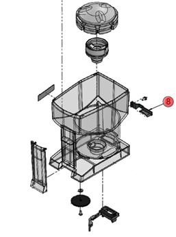 Separator for BD Rowa Dose Canister 