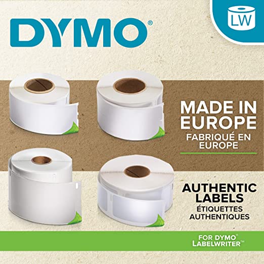 Etiketten für Etikettendrucker Dymo 550 Turbo (unterstützt Pickup Cloud und Part Pack Labelling)
